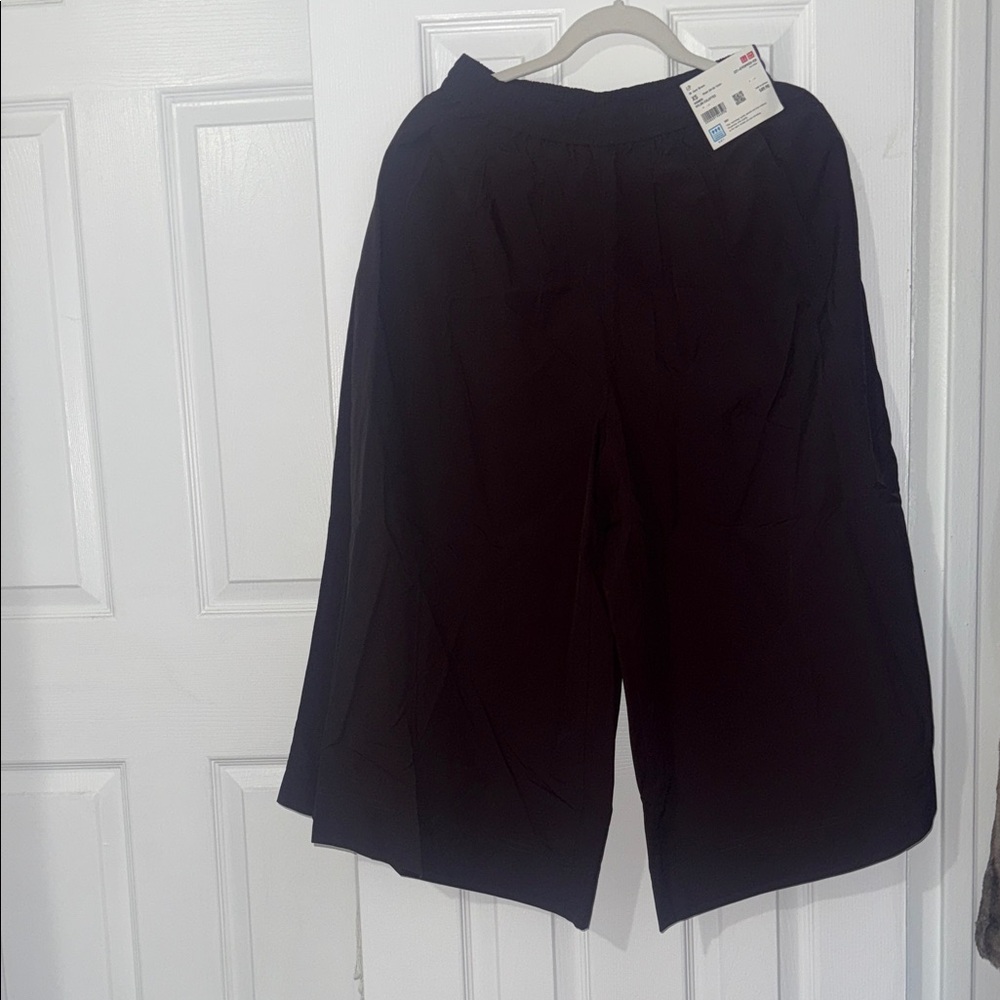 Uniqlo Dark Brown Nylon Culottes